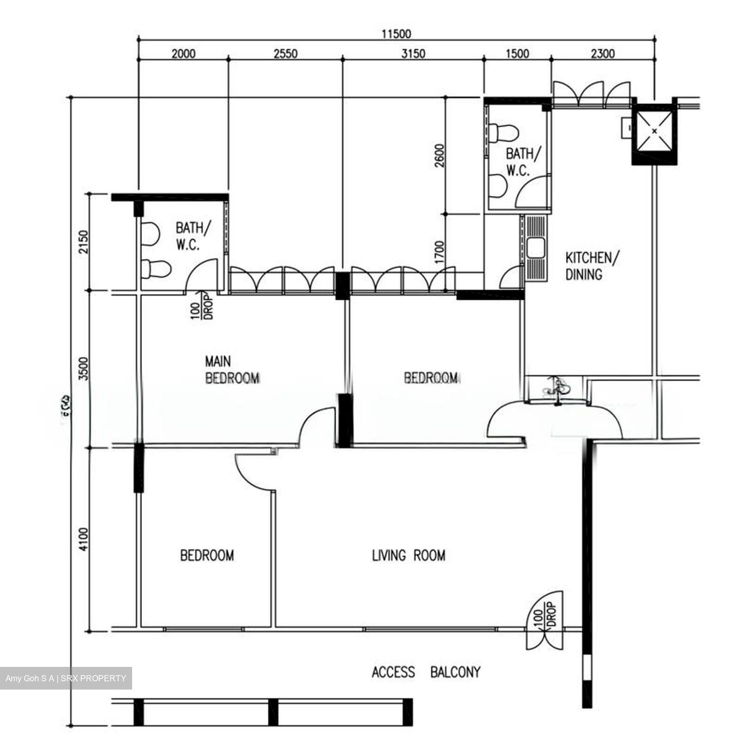 Blk 168 Woodlands Street 11 (Woodlands), HDB 4 Rooms #569208711